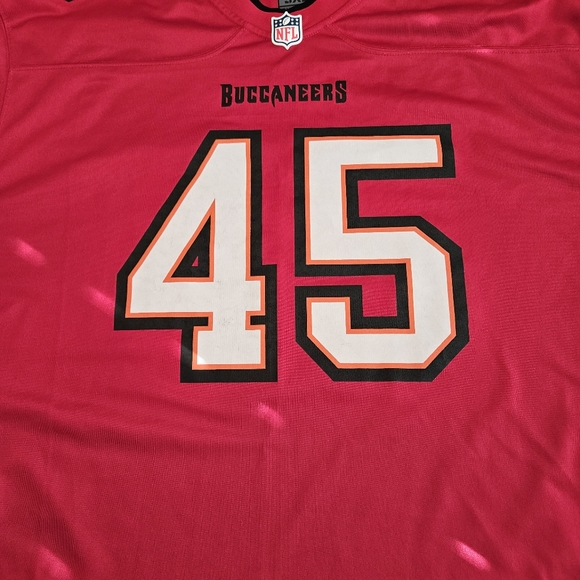 NFL NIKE Tampa Bay Buccaneers Devin White  Red Legend Jersey NEW Mens 5XL - Picture 7 of 10